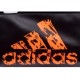 LARGE CONVERTIBLE SPORTS BAG ADIDAS (BLACK/ORANGE)