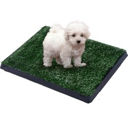 Tapete para cães preto verde pp pe ps 51x76x3cm...