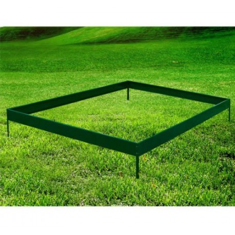 Green greenhouse steel 248x248cm...