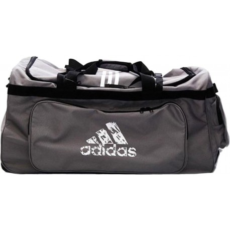 BOLSA / CARRITO IMPERMEABLE ADIDAS PARA ENTRENAMIENTO COLOR GRIS