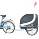 Rimorchio bici cane pet 130x90x110cm 1 band.