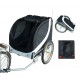 Trailer bike dog pet 130x90x110cm 1 band.