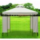 Toit de remplacement pour pavillon polyester 3x3m.