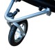 Bike trailer for children 2 positions with buffer.