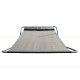 Double tumbona 2 people 212x175x39 grey pillow ha.