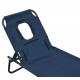 Tumbona reclining steel hammock folding beach with a.