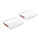 Carrito Carro Cocina Servicio Auxiliar Madera Metal Cromado 6 Ruedas Cajon