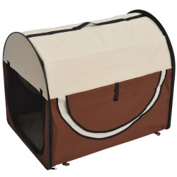 Transportein saco transporte cão gato animais de estimação dobrável viagem 97x71x76cm