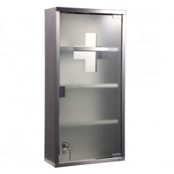 Medical kit 60x30x12cm stainless steel cabinet aid cabinet
