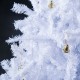 Arbre de Noël blanc ≈105x150cm arbre artificiel avec des ornements