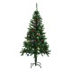 HomCom Arbol de Navidad Verde con Adornos Φ75x150cm Arbol Artificial Decoracion