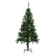 Homcom albero di Natale verde δ80x180cm albero artificiale con decorazione