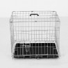 Transportin Plateado ABS, Acero 91x61x67cm...