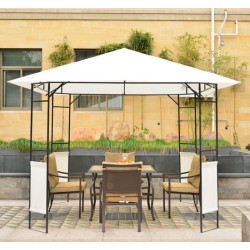 Carp diner pour jardin ou terrasse - couleur crème - ...