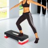 Step fitness plastic black grey red 68x29cm...