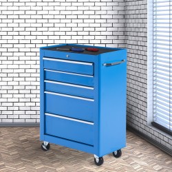 Steel blue body 61.5x33x85cm...