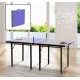 Tisch ping pong Faltkind - blaue Farbe - ...