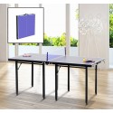 Tisch ping pong Faltkind - blaue Farbe - ...
