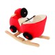 Balncin Bebe Stoff rot Holz 60x33x45cm...