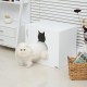 Herring cats white wood 63x53,5x41cm...