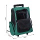 Transportin 2 in 1 green and black oxford steel 35x27...