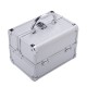 Valise professionnelle en aluminium blanc 15x15x20cm...