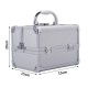 Valise professionnelle en aluminium blanc 15x15x20cm...