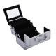 Valise professionnelle en aluminium blanc 15x15x20cm...