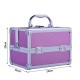 Professionale maschio in alluminio rosa 15x15x20cm...