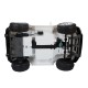 Electric car white 111x63x57cm...