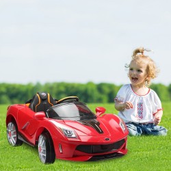 Coche de Batería para Niños +3 años con Luces y Mús...