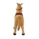 Toy horse beige felpa 85x28x60cm...