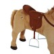 Toy horse beige felpa 85x28x60cm...