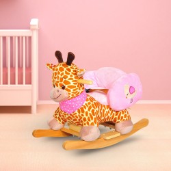 Balancin bebe Girafa tessuto 60x33x40cm...