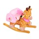 Balancin bebe tecido Girafa 60x33x40cm...