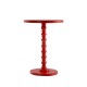 Auxiliary table red wood pipe 43x58,5cm...