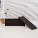 Folding stool brown wood 110x38x38cm...