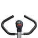 HomCom Bicicleta Estática Spinning Fitness - Color Rojo y Plateado - Tubo de Acero, PP y PVC - 65x43x97cm