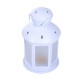 Faro decorativo bianco led 12 x 21cm...