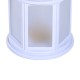 Faro decorativo bianco led 12 x 21cm...