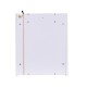 Specchio bagno vetro bianco 80x60x15cm...