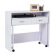 Desks computer white wood 100x36x88cm...