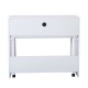 Bureau en bois blanc 100x36x88cm...