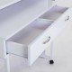 Bureau en bois blanc 100x36x88cm...