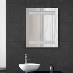 Banheiro espelho de vidro carvalho 60x50x15cm...