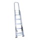 Aluminum staircase plated 166x95x45cm...