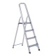 Aluminum staircase silver 144x80x43cm...