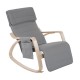 Chair grey wood 66,5x88x97,5cm...