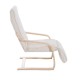 Beige wood chair 66,5x81x100cm...