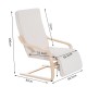 Beige wood chair 66,5x81x100cm...